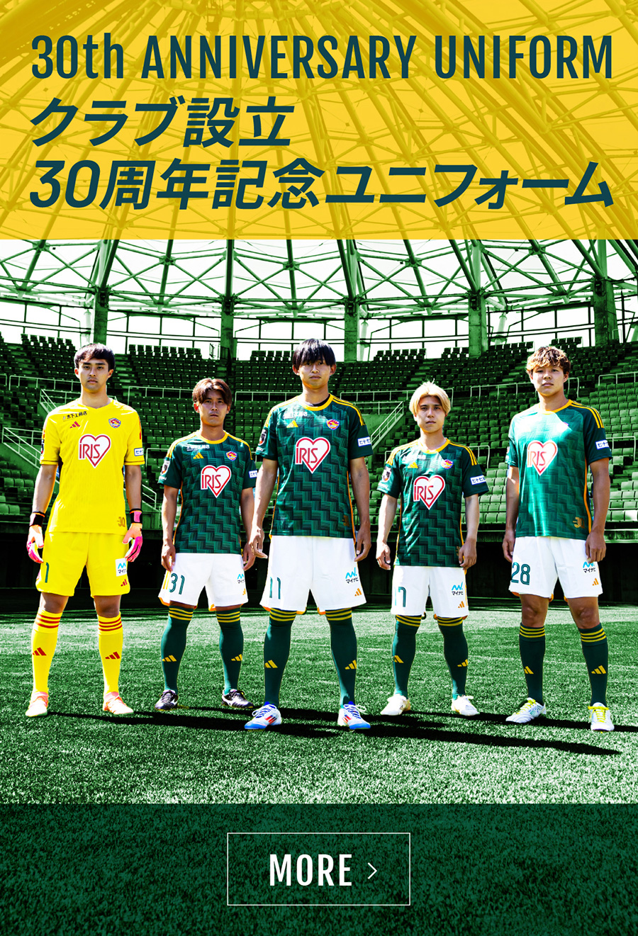 ベガルタ仙台クラブ設立30周年