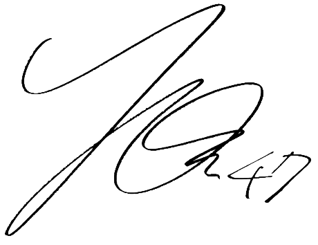 選手サインを紹介しています