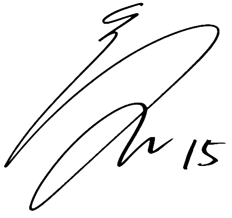 選手サインを紹介しています