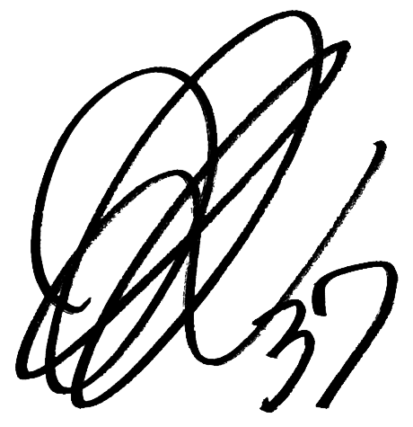 選手サインを紹介しています