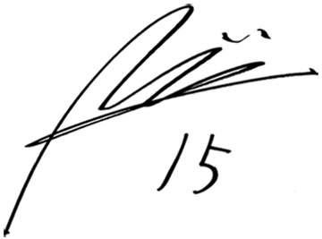 選手サインを紹介しています