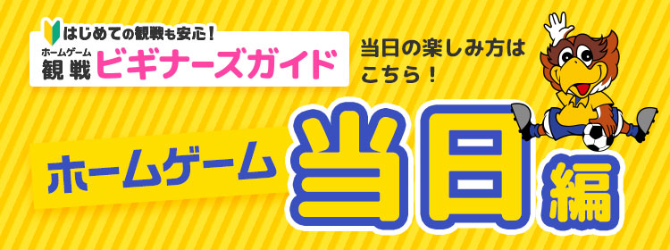 ビギナーズガイド ホームゲーム当日編