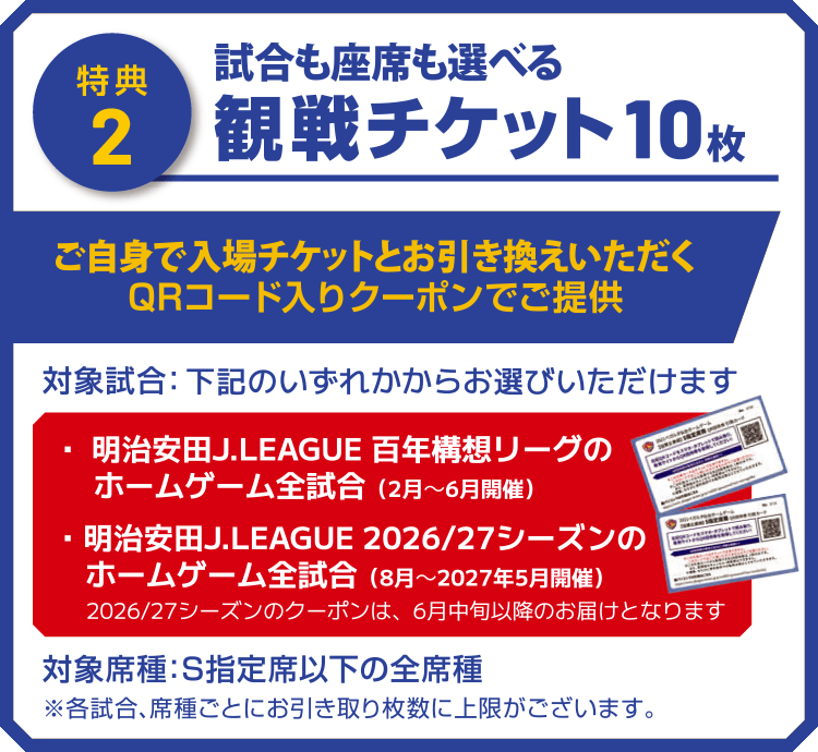 観戦チケット 10枚 試合も席種も選択可能 入場チケットをお引き取りいただくQRコード入りクーポンでご提供