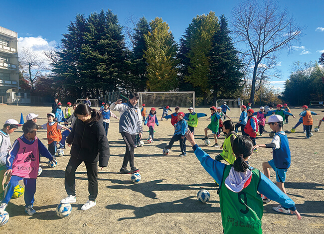 写真紹介 ベガルタキッズラボ Enjoyシェイプアップ活動の様子