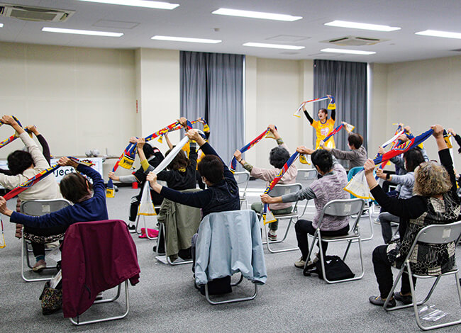 写真紹介 こころもからだも元気Project活動の様子