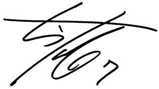 選手サインを紹介しています